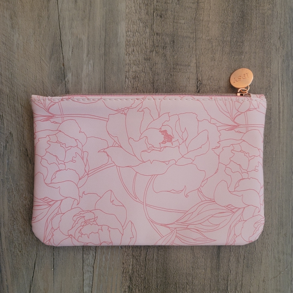 IPSY May 2021 Pink Rose Makeup Pouch